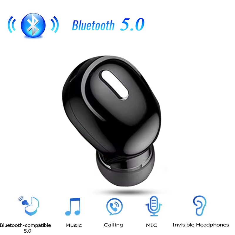 Audio Music Game - Écouteurs intra-auriculaires sans fil compatibles Bluetooth