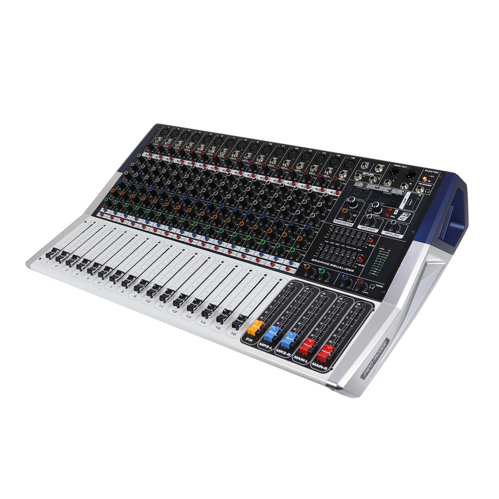 Audio Musically - Mixeur audio professionnel 350W 16 canaux