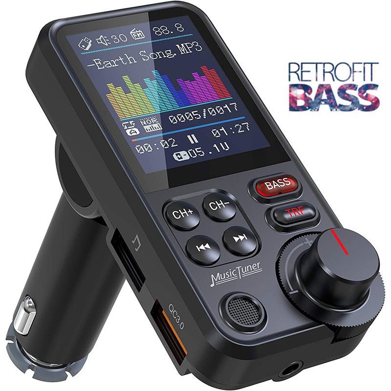 Audio Music Mp3 Free - Transmetteur FM sans fil pour voiture,