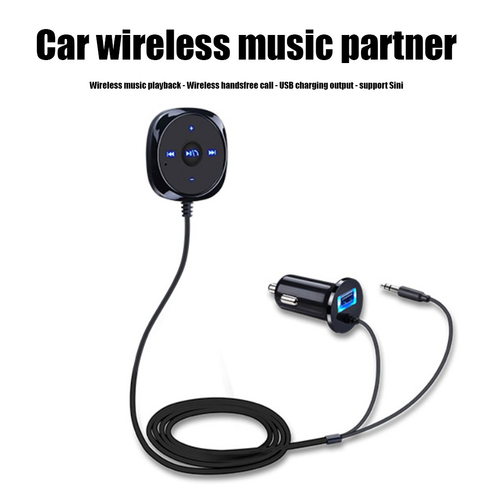 Audio Music Mp3 Free - Kit mains libres Bluetooth pour voiture,