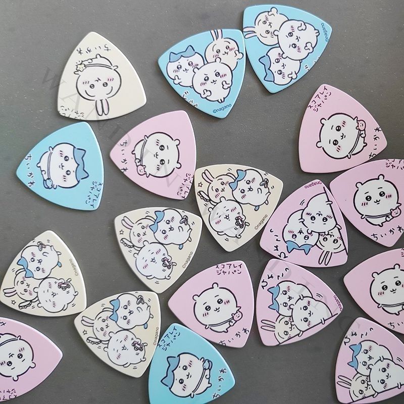Electric Guitar Pick Pack - Médiators de guitare triangulaires mignons en