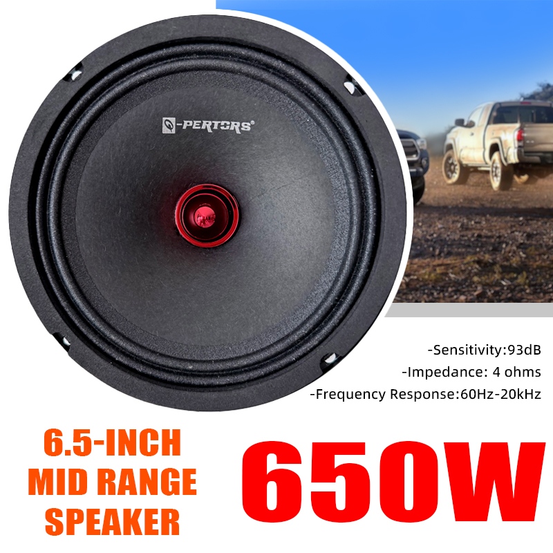 Audio Music Enhancer - Haut-parleur de voiture universel 6,5 pouces