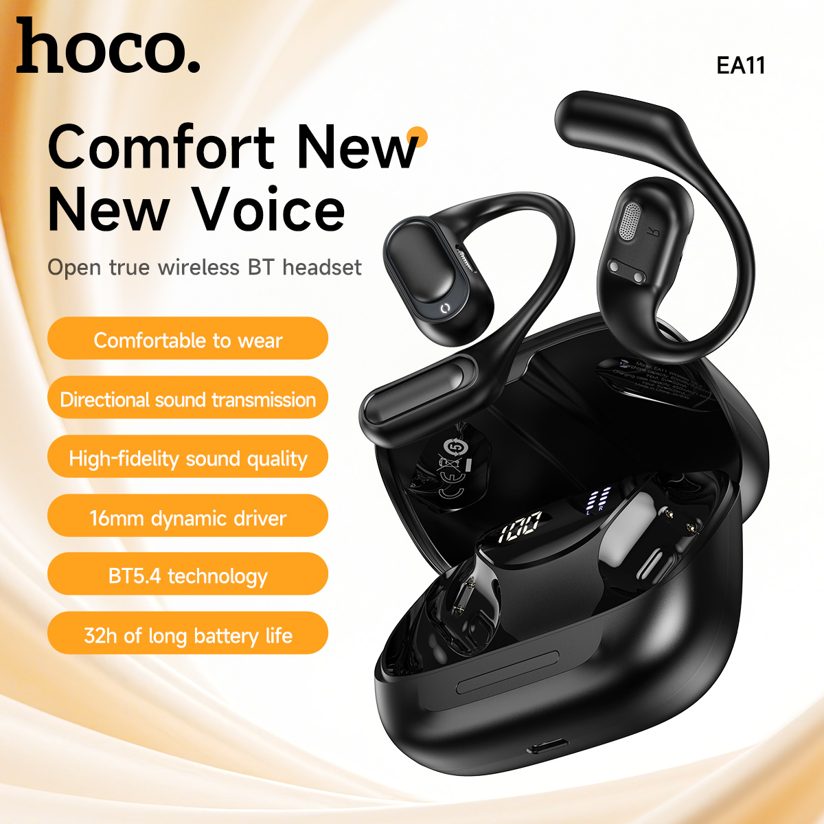 Audio Music Game - HOCO écouteurs sans fil Bluetooth 5.4