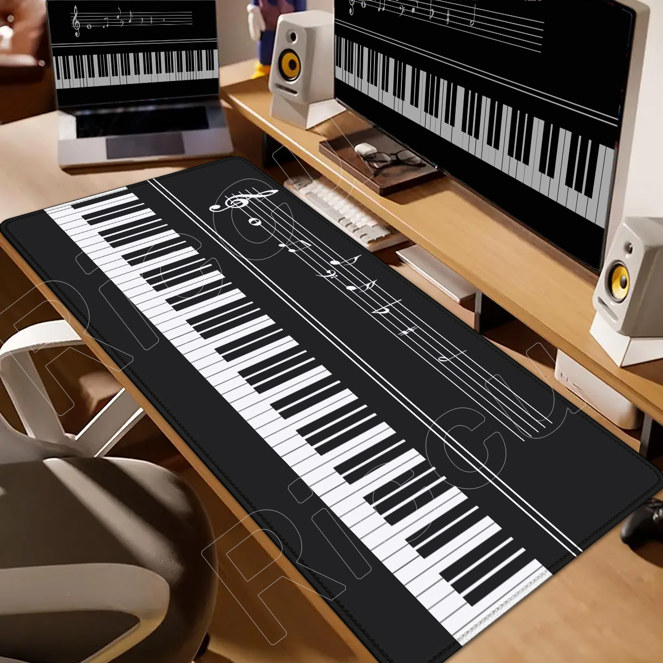 Audio Music Notes - Nouvelles Notes de musique Piano tapis
