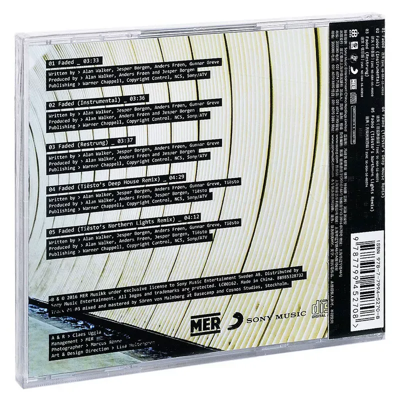 Album CD Alan Walker Lost, mus - Audio Musically avis et prix