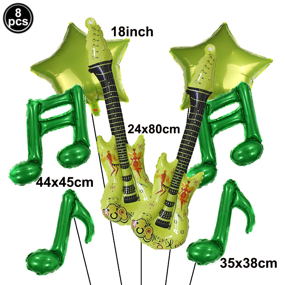 Ensemble de ballons sur le thè - Audio Music Notes avis et prix