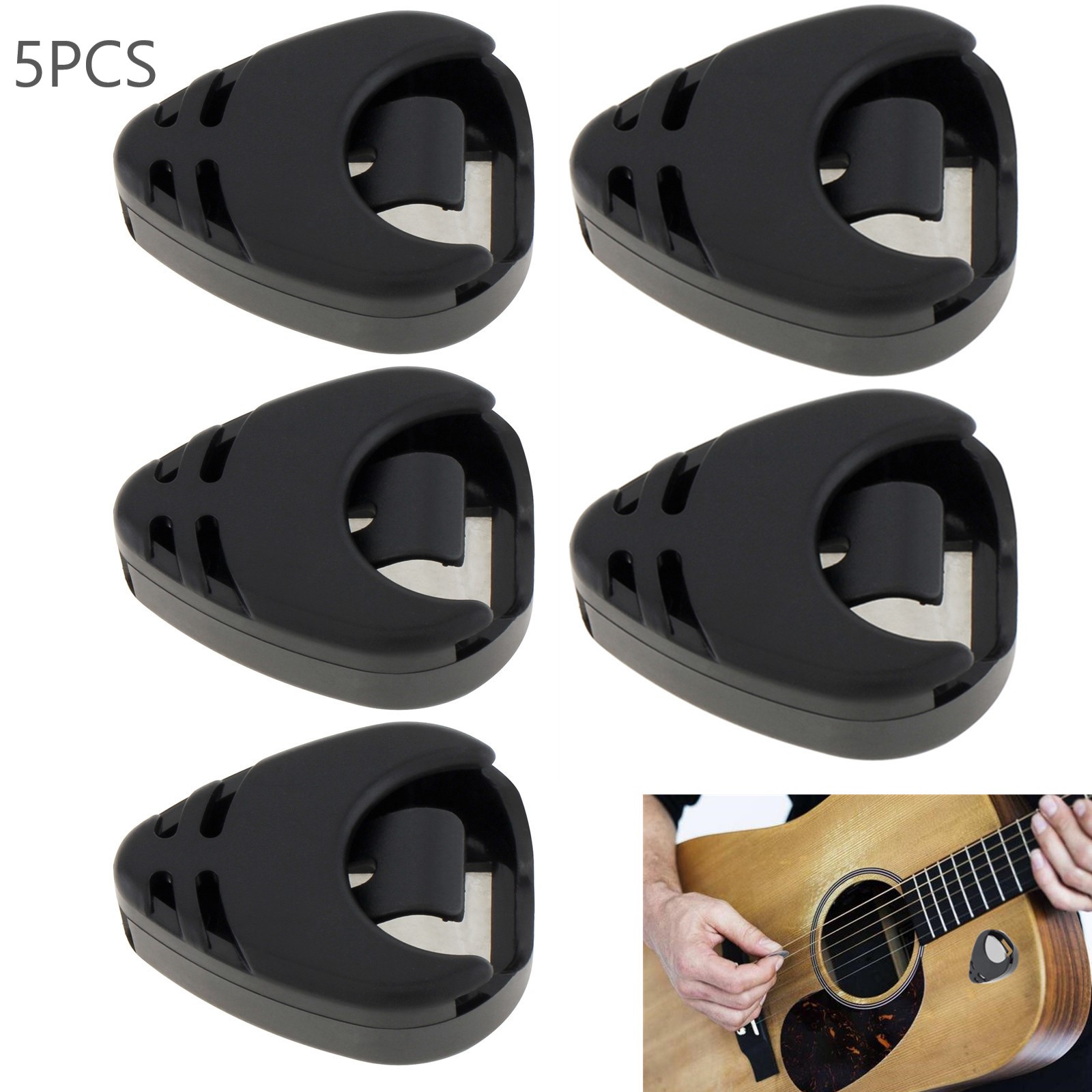 5 pièces support de plectres d - Electric Guitar Pick Pack avis et prix