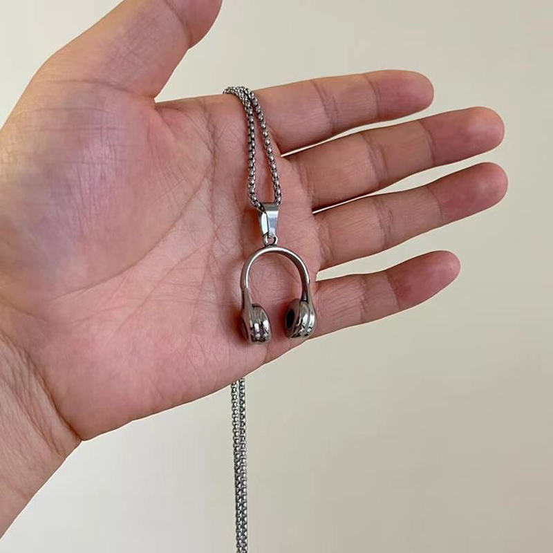 Collier pendentif casque audio - Audio Music Hip Hop avis et prix