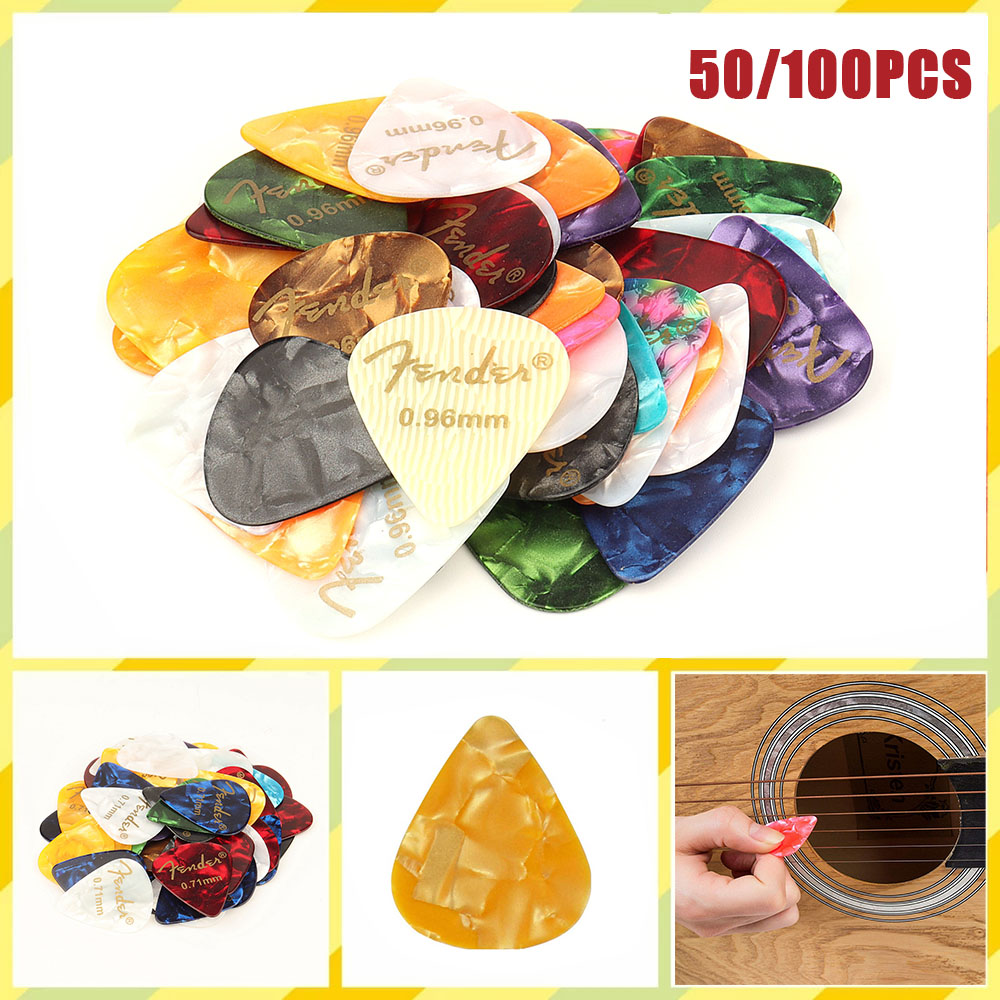 50 et 100 pièces nouveaux plec - Electric Guitar Pick Pack avis et prix