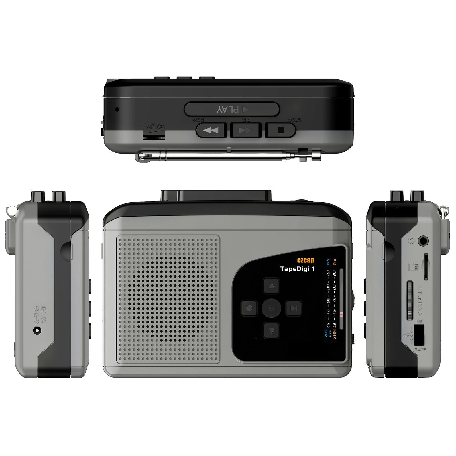 Lecteur de cassettes portable, - Audio Music Mp3 avis et prix