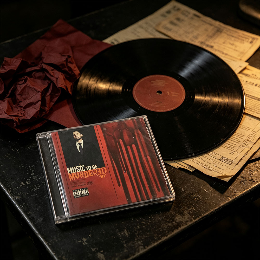 CD 'Music To Be Murdered By' E - Audio Music Hip Hop avis et prix
