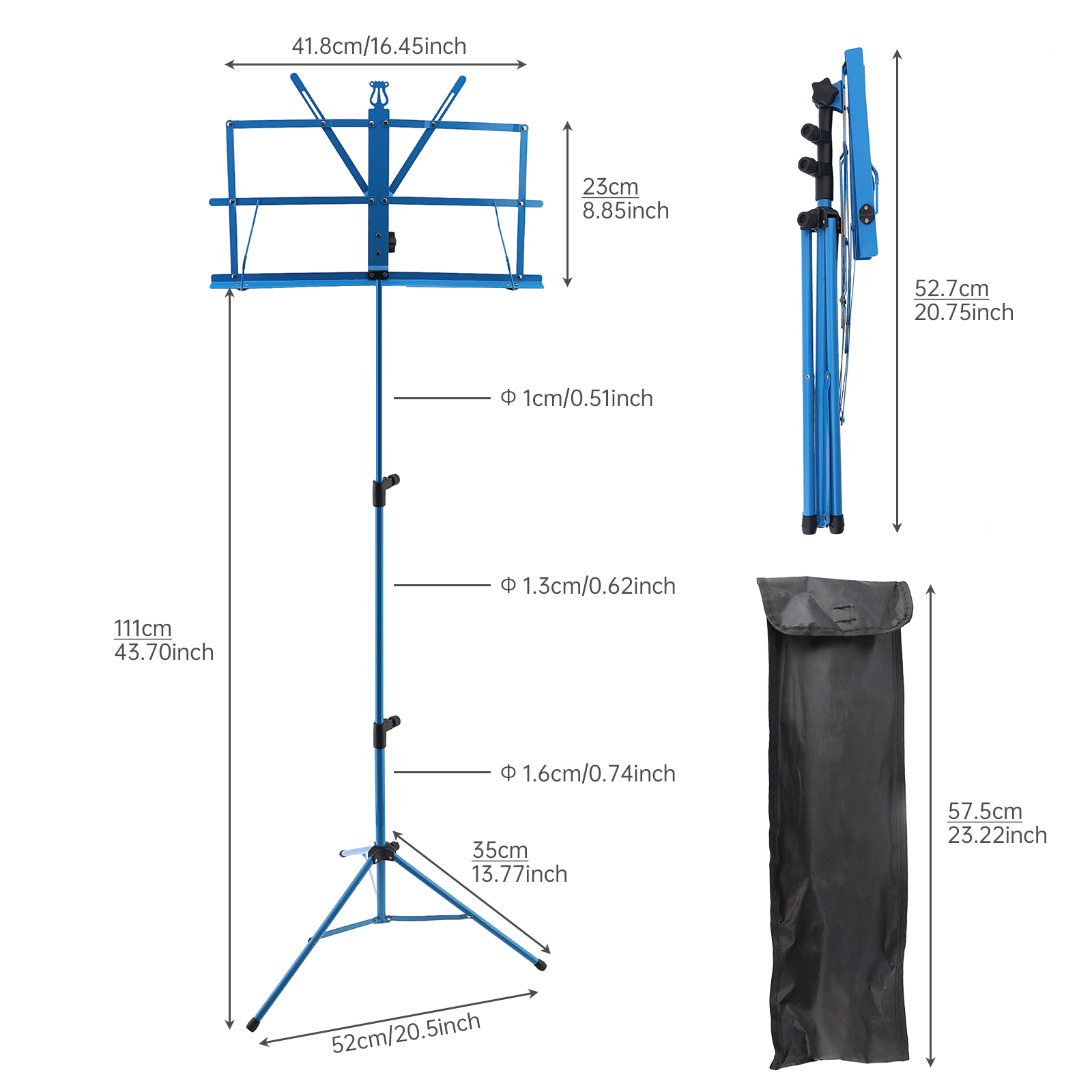 Support de musique léger et pl - Music Stand Folding avis et prix