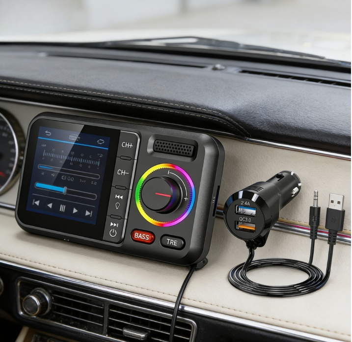 Émetteur FM sans fil avec gran - Audio Music Mp3 avis et prix